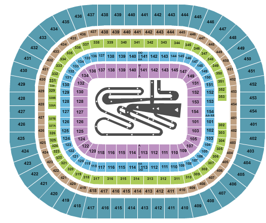 The Dome Supercross Seating Chart